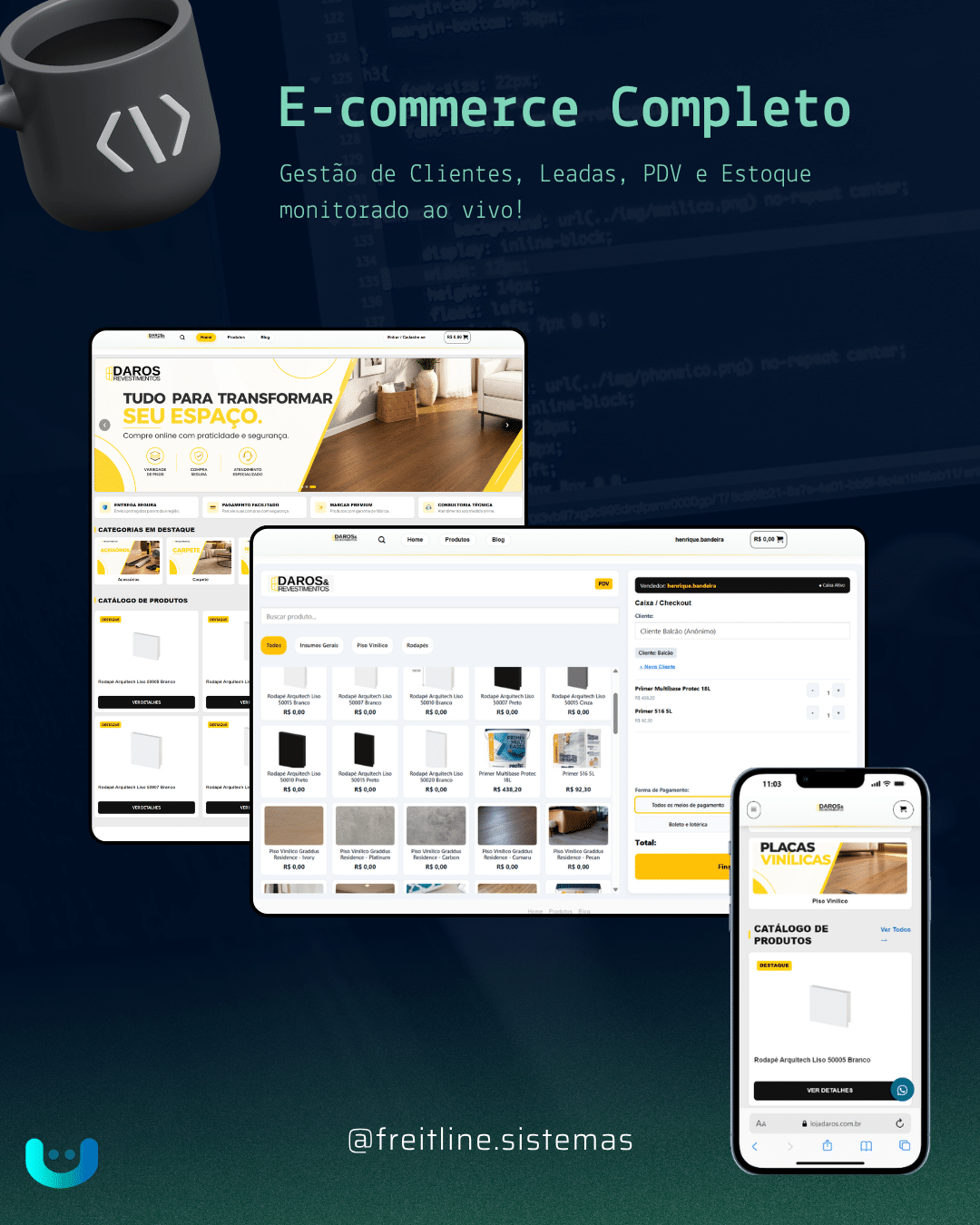 Gestão e Dashboard